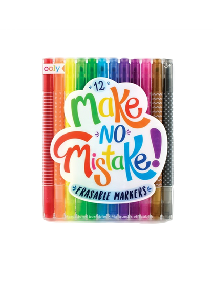 Make-No-Mistake erasable felt-tip pens