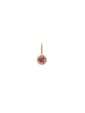 Birthstone Necklace Charm 14K Gold