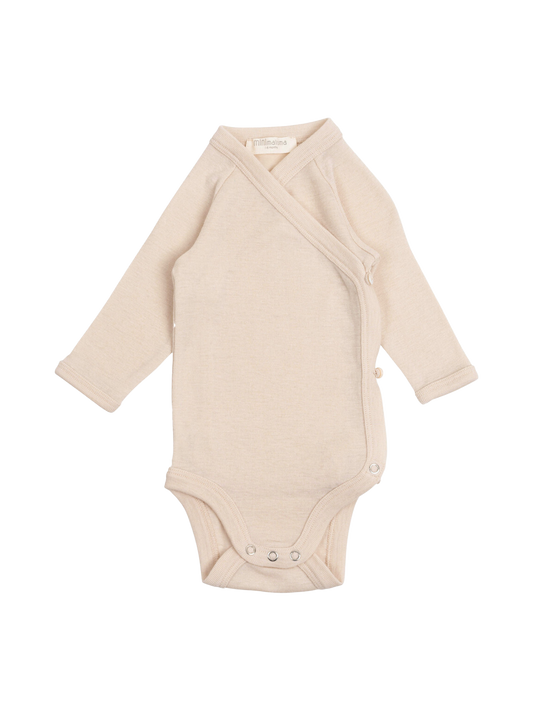 Lightweight wool-silk blend body Tickle