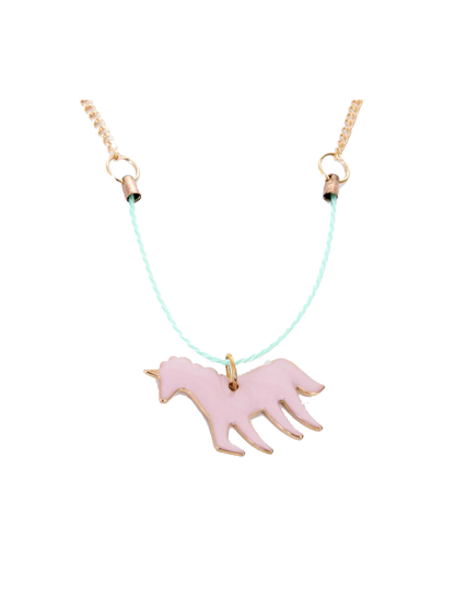 Enamel necklace