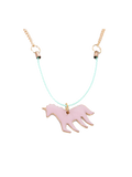 Enamel necklace