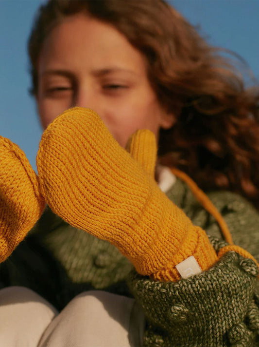 Merino wool mittens