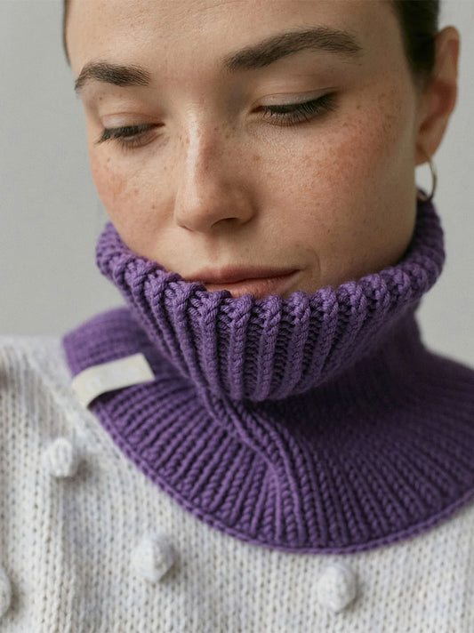 Warm chimney - merino wool turtleneck