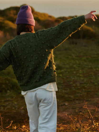 Maglione in lana merino Popcorn