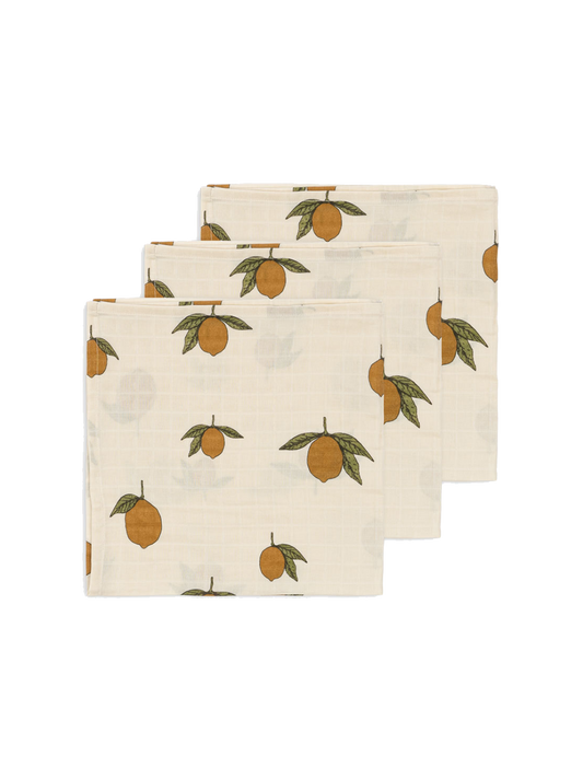 3-pack muslin cloths