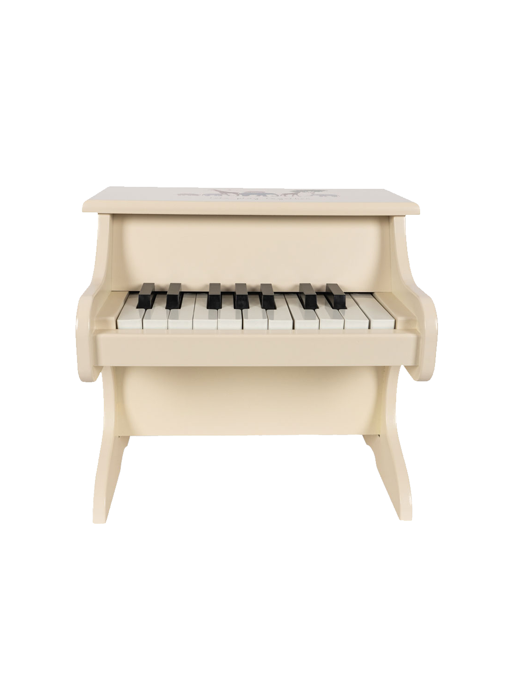 Piano de madera para niños