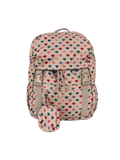 Mochila escolar con forma de trébol