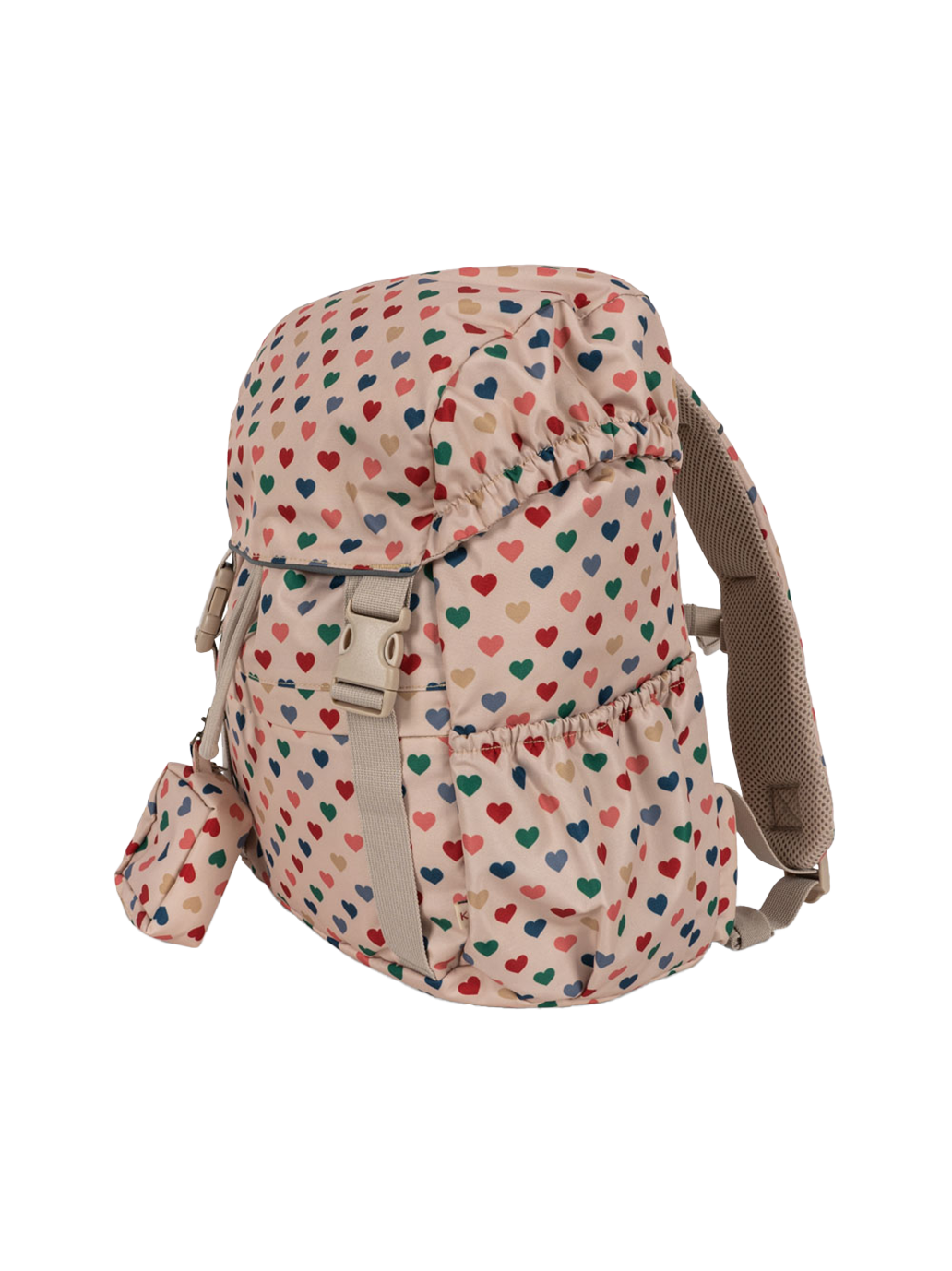 Mochila escolar con forma de trébol