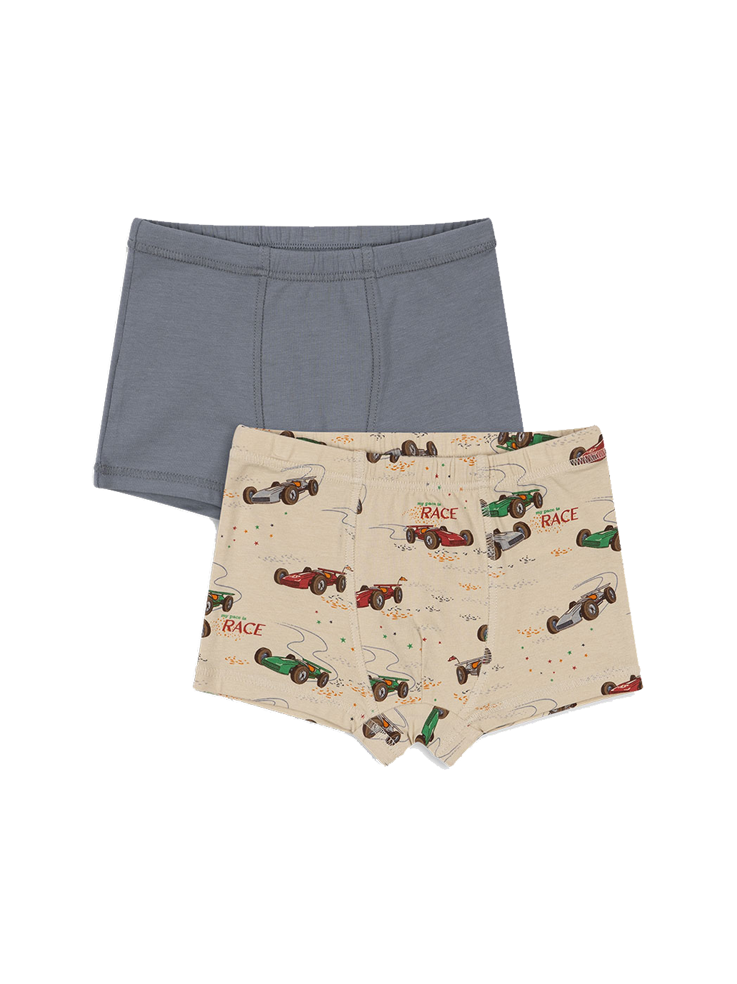 Basic 2 pack boy boxers GOTS