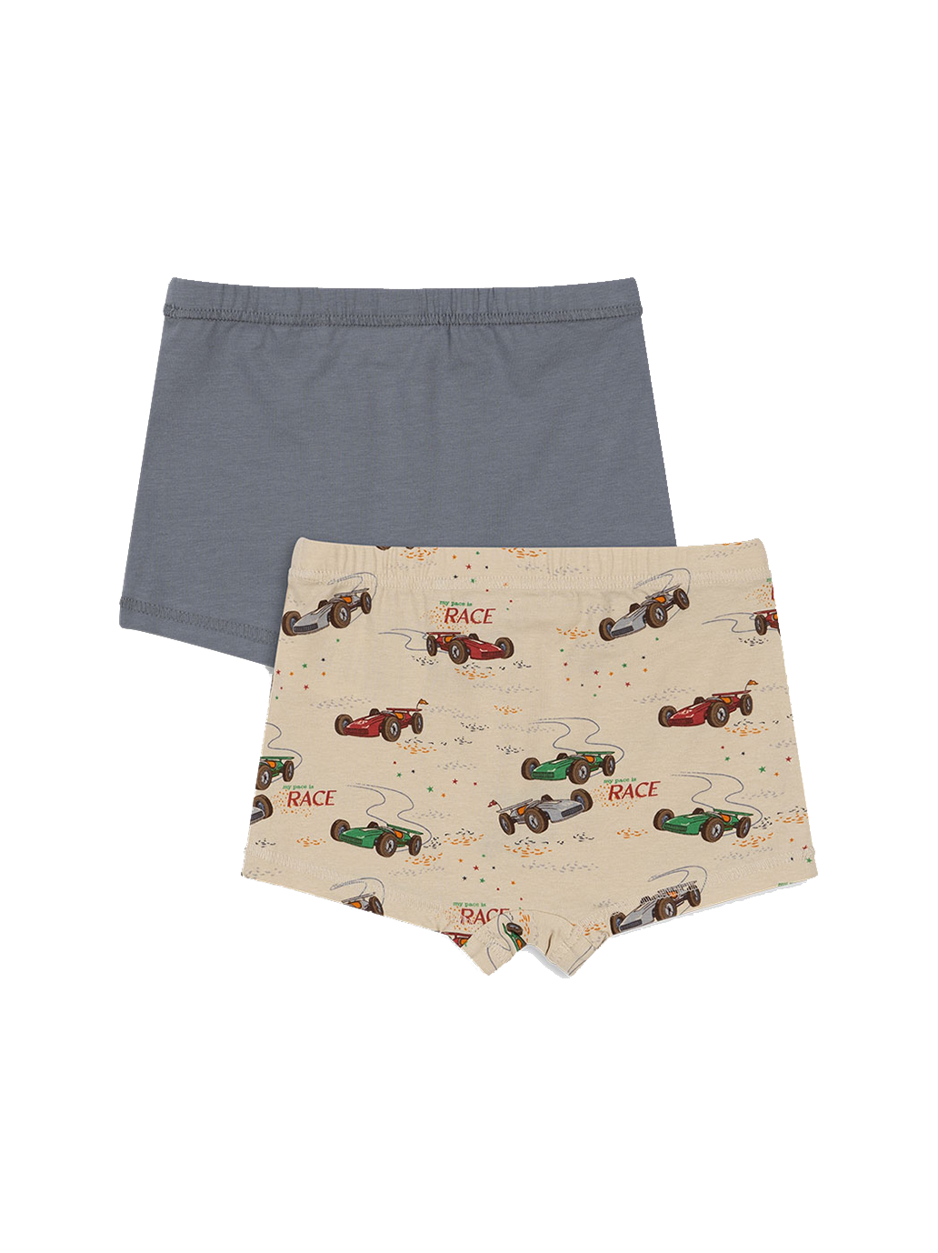 Basic 2 pack boy boxers GOTS