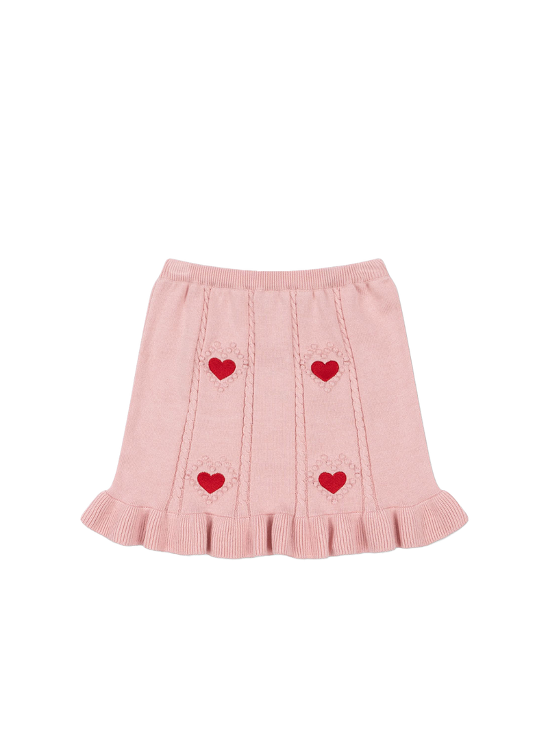 Soleil knit skirt