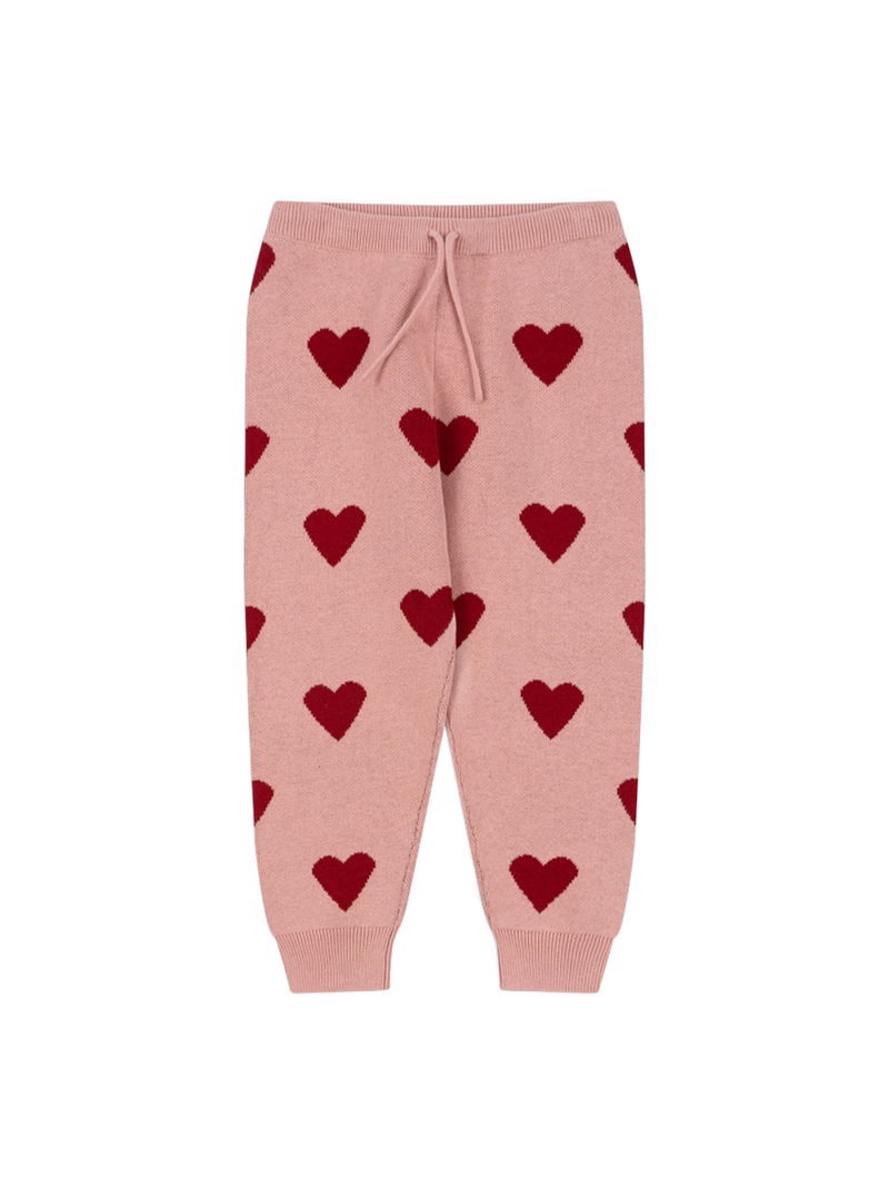 Pantalones de punto lapislázuli