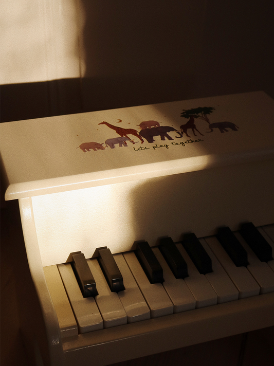 Wooden piano for kids