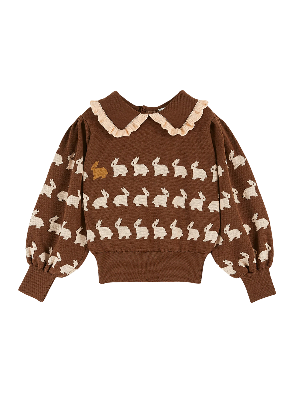 Cotton rabbit pullover