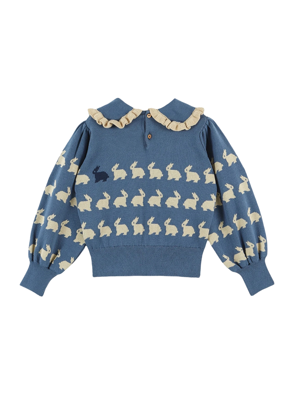 Baby cotton rabbit pullover