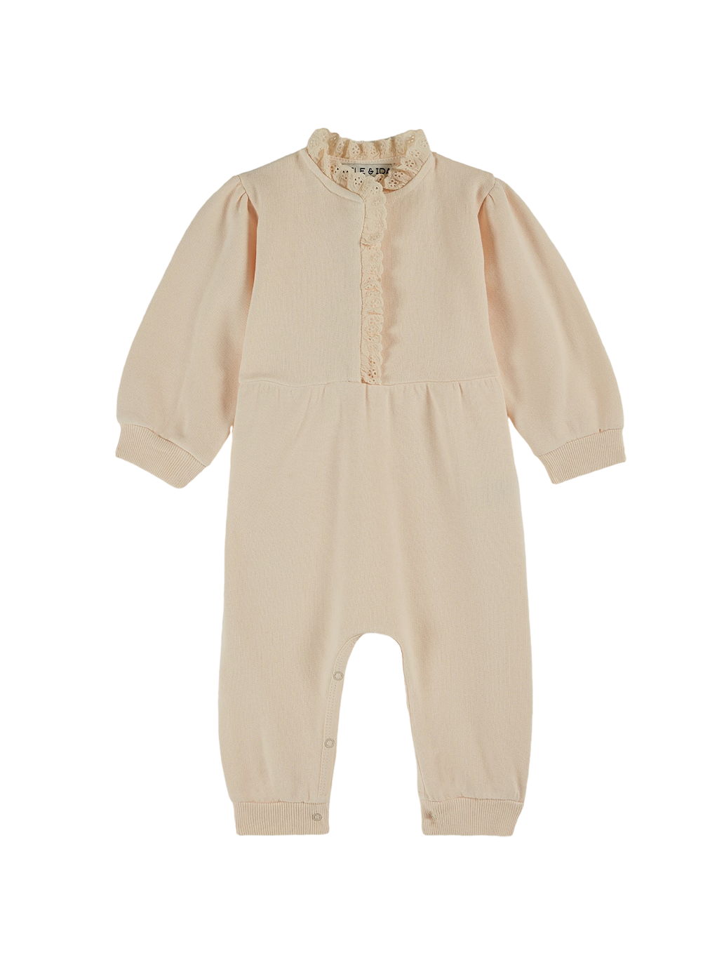 Fleece baby jumpsuit