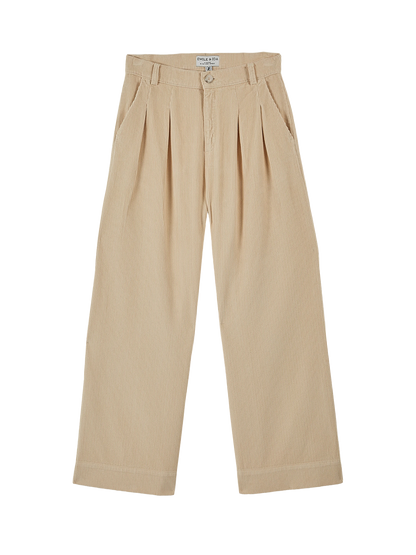 Women’s wide corduroy trousers