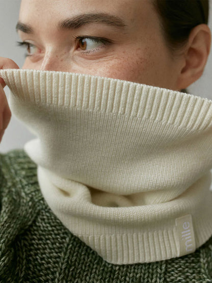 Bufanda de bucle de merino fina para adultos