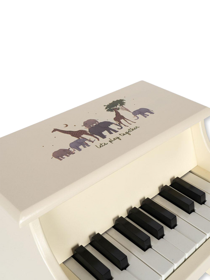 Piano de madera para niños