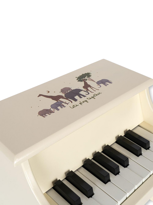 Piano de madera para niños