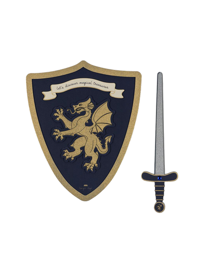 Espada y escudo de juguete