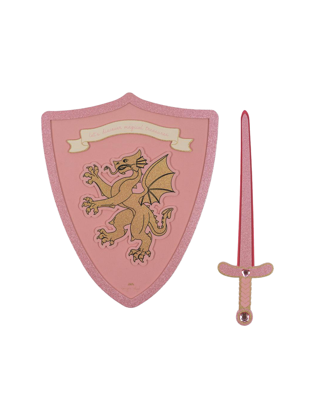 Espada y escudo de juguete