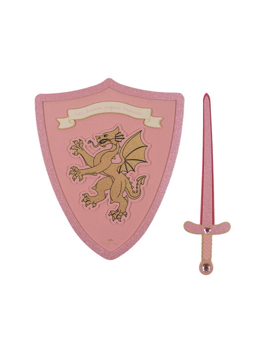 Espada y escudo de juguete