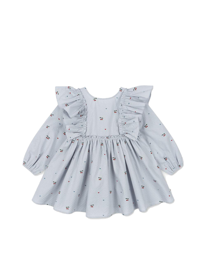 Evia ls bow dress