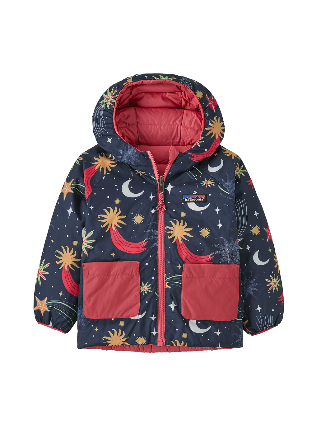 Maglione con cappuccio reversibile per bambini