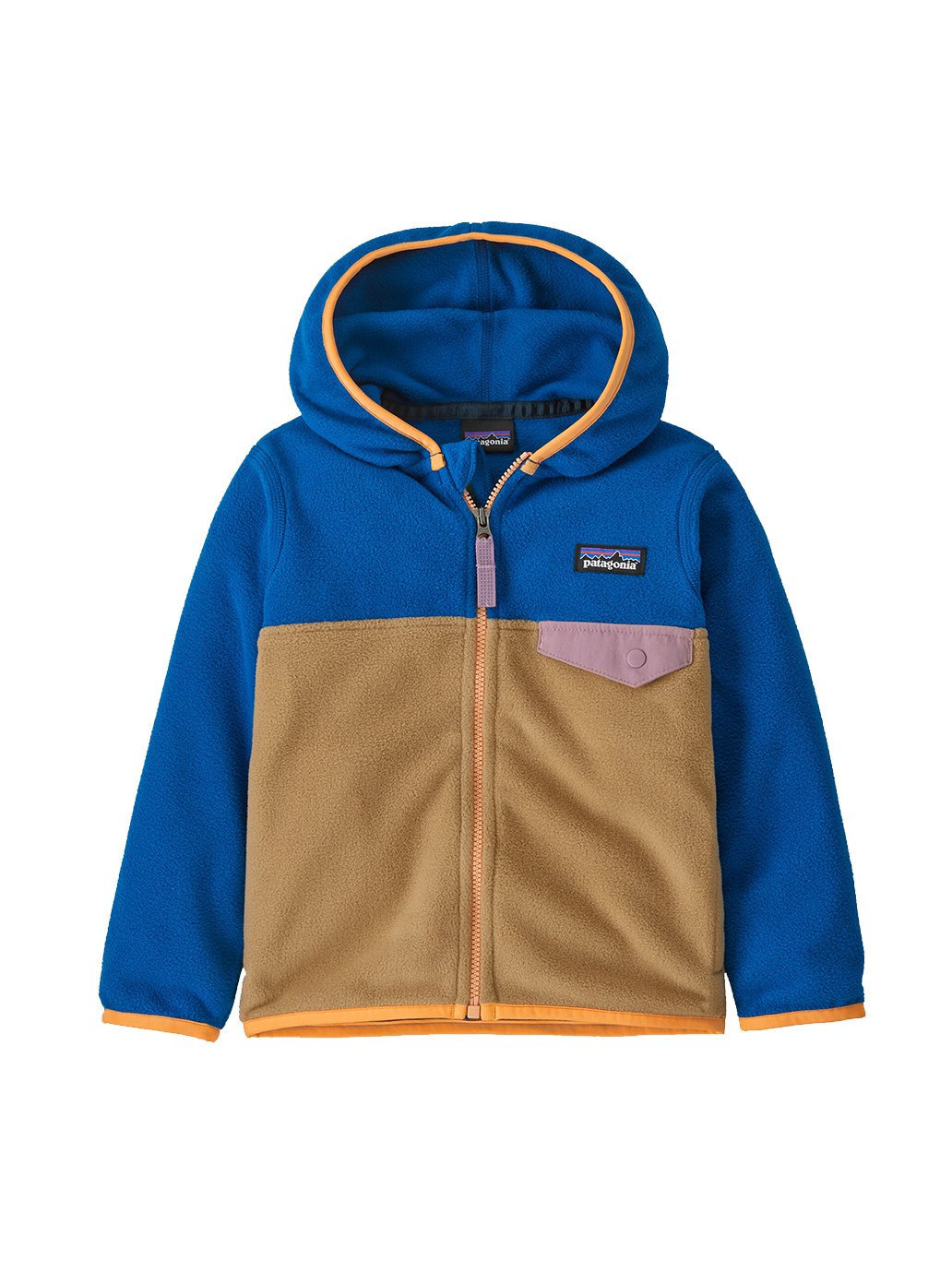 Chaqueta con capucha Baby Micro D Snap-T