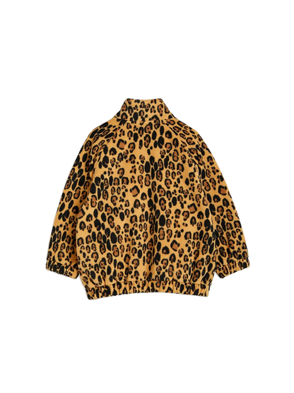 Leopard fleece jacket