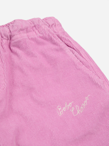 Abracadabra pink corduroy straight pants