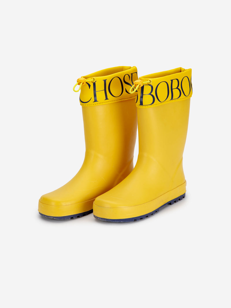 Bobo Choses botas de lluvia amarillas