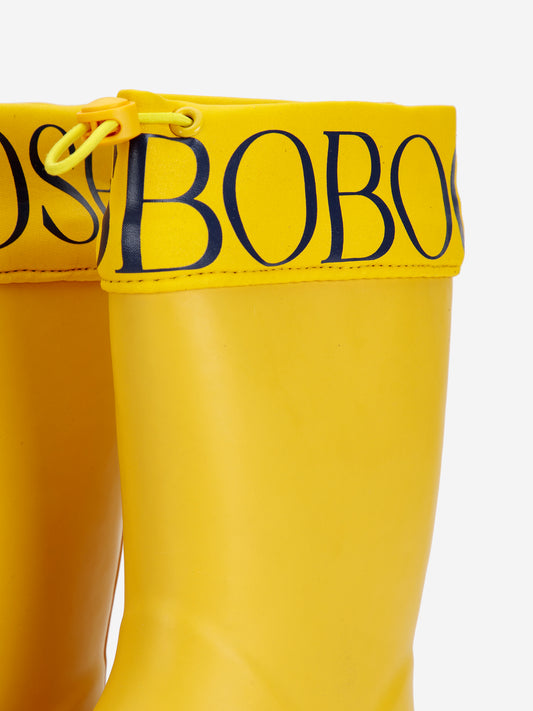 Bobo Choses botas de lluvia amarillas