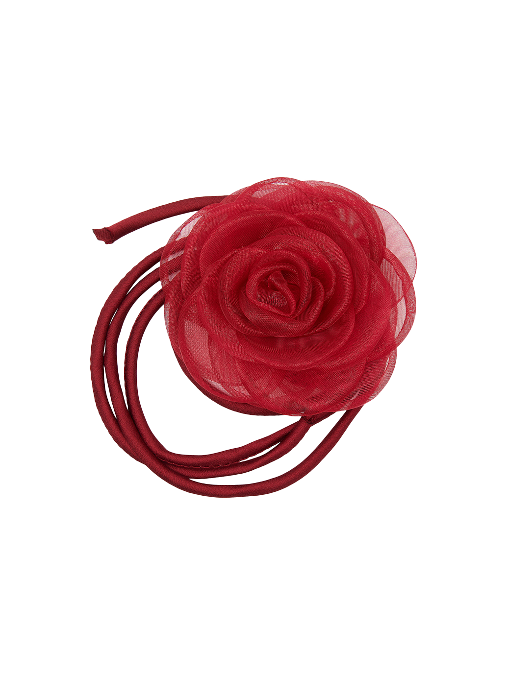 Organza rose string