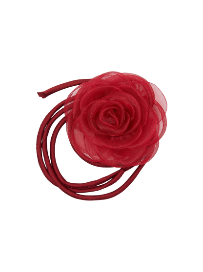 Organza rose string