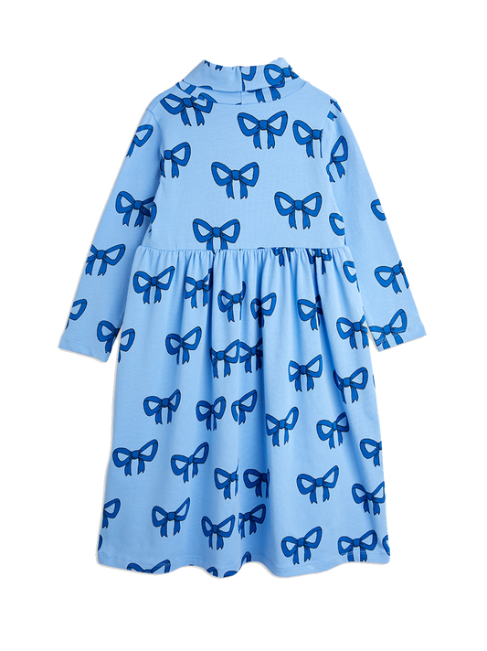 Bow aop ls dress