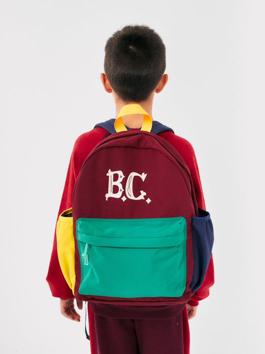 B.C Vintage color block backpack