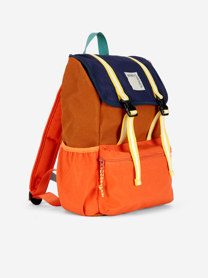 Color Block technic backpack