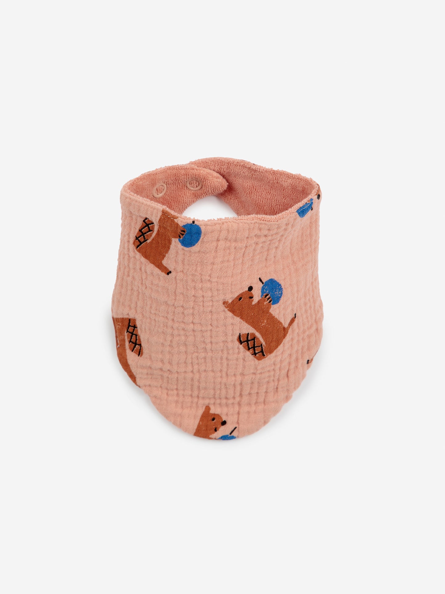 Hungry Squirrel muslin and bib set