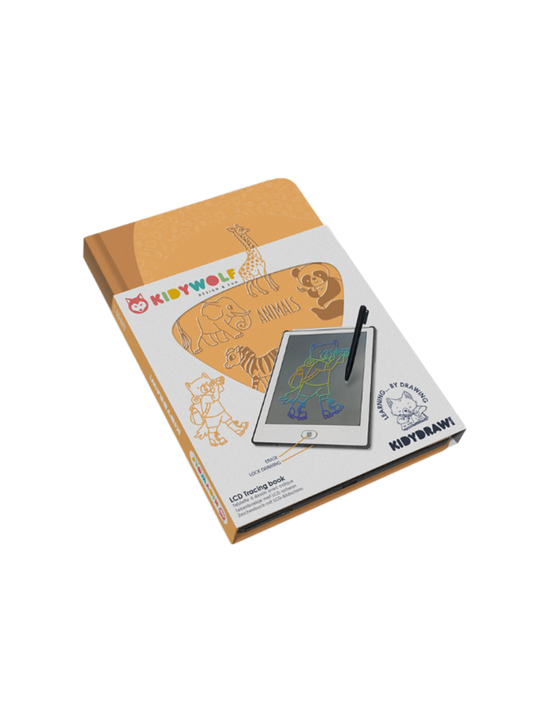 Minicuaderno de dibujo Kidydraw con pantalla LCD