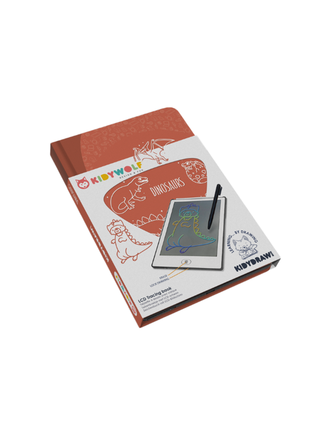 Cuaderno de dibujo Kidydraw Mini con pantalla LCD