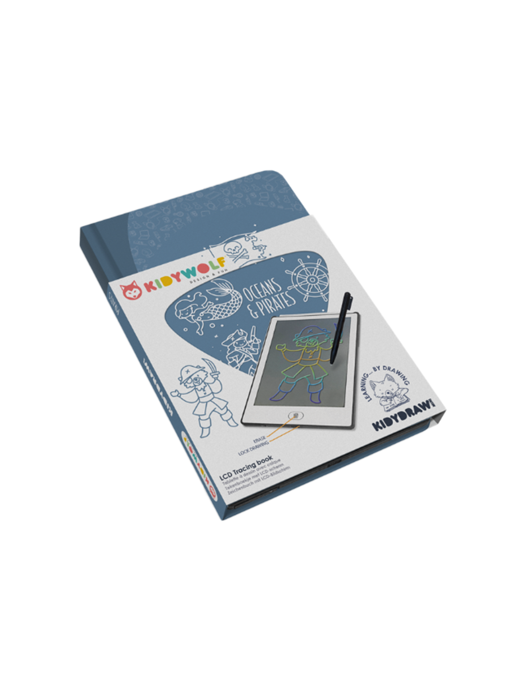 Kidydraw Mini sketchbook with LCD screen