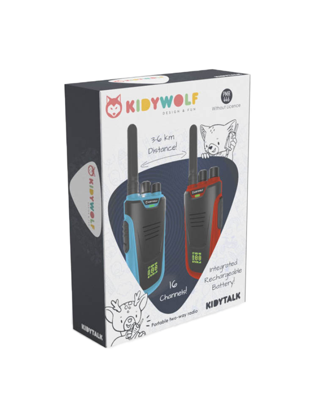 Set walkie talkie Kidytalk