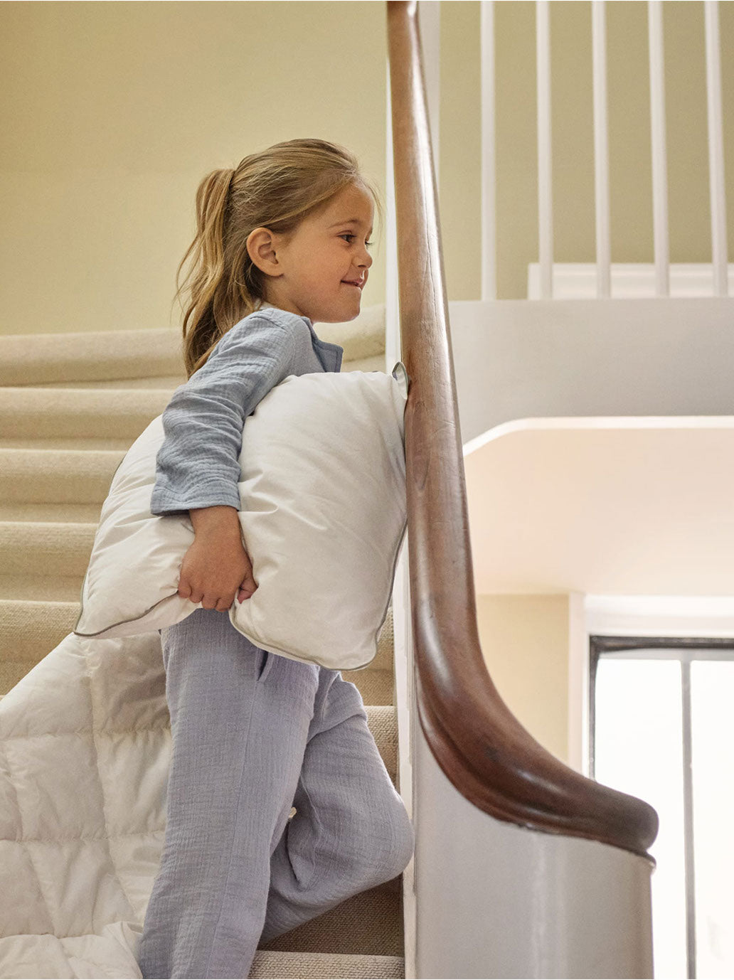 Almohada de bambú para niños