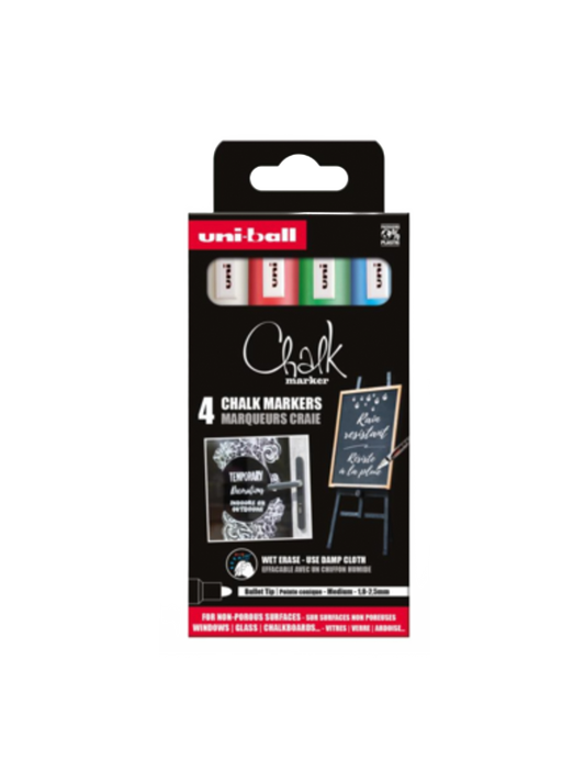 Uni Chalk marker set