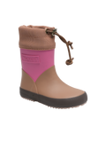 Rubber boots with cotton liner