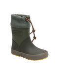 Rubber boots with cotton liner