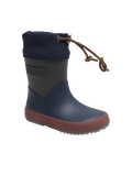 Rubber boots with cotton liner