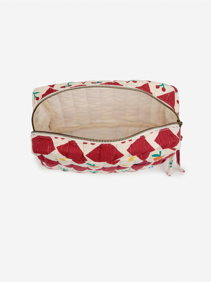 Harlequin Quilted Pouch